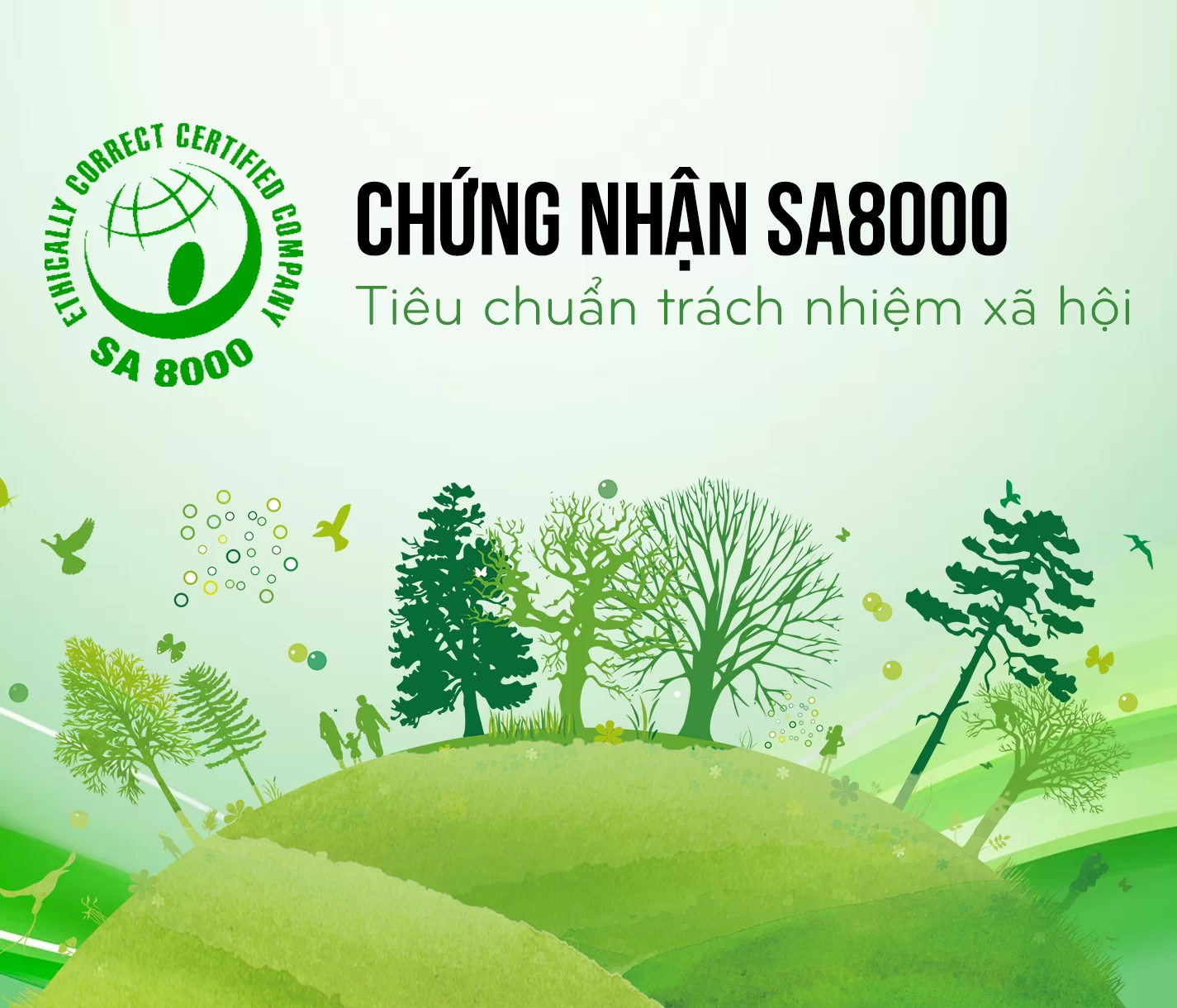 Chứng nhận SA 8000 Hệ thống quản lý trách nhiệm xã hội